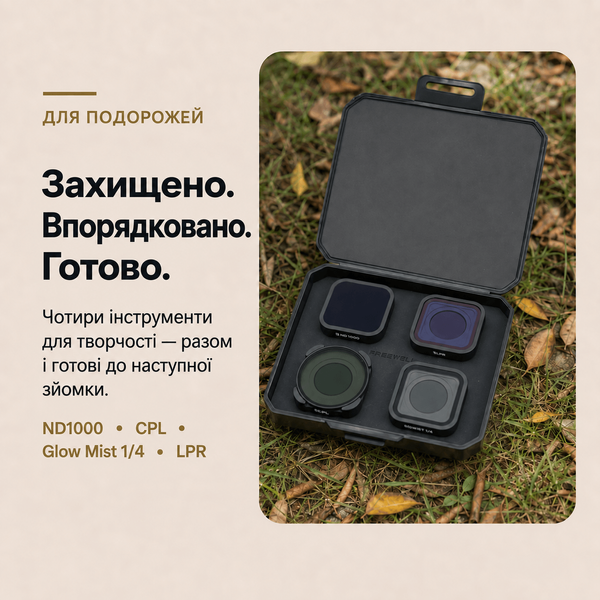 Набір фільтрів Freewell Everyday для GoPro Mission 1 Pro / Mission 1 FW-M1-EDY фото