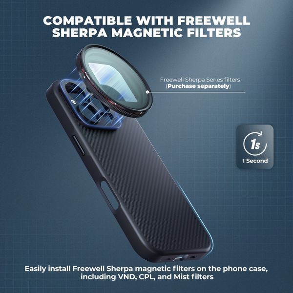 Чохол Freewell Pro Filmmaker для iPhone 16 Plus FW-17-IP16PLUS фото