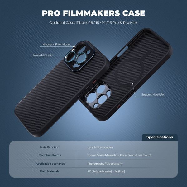 Чохол Freewell Pro Filmmaker для iPhone 16 Plus FW-17-IP16PLUS фото