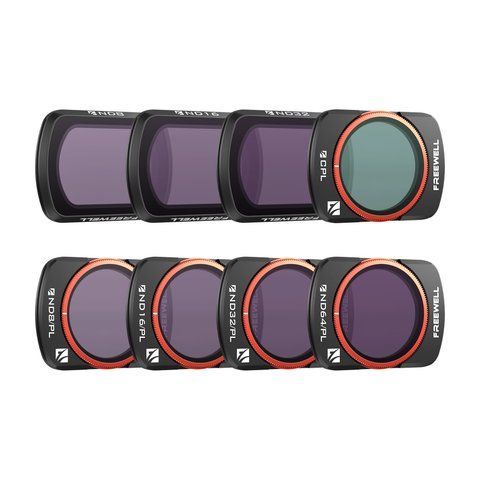 Набір фільтрів Freewell All-Day Filter Kit для DJI Osmo Pocket 4 та 3 (8 шт.) FW-OP3-ALD фото