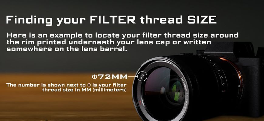 Змінний ND фільтр Freewell 82mm ND 2-5 стопів FW-82-STD фото